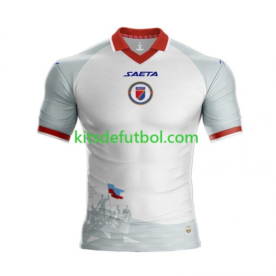World Cup 2026 Haiti Hombre Camiseta de visitante Manga Corta