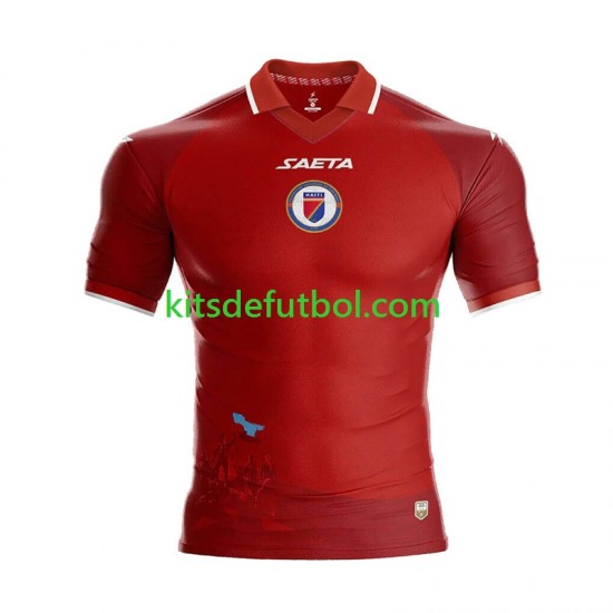 World Cup 2026 Haiti Hombre Camiseta alternativa Manga Corta