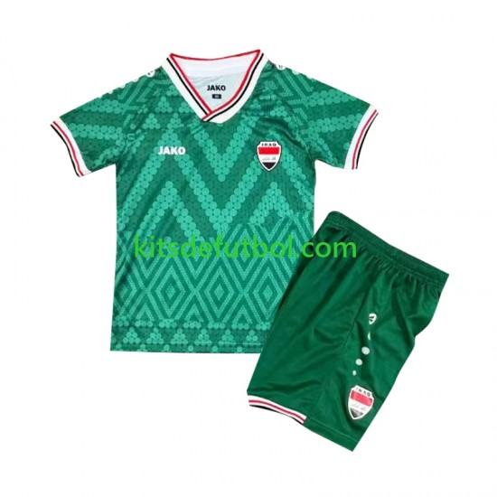 Equipación completa Niño World Cup 2026 Irak Camiseta de local Manga Corta