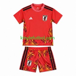 Equipación completa Niño World Cup 2026 Japón Portero Camiseta de local Manga Corta