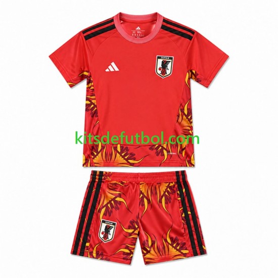 Equipación completa Niño World Cup 2026 Japón Portero Camiseta de local Manga Corta
