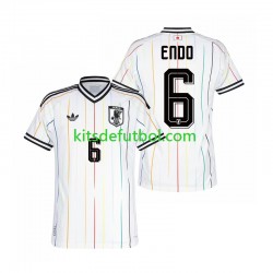 World Cup 2026 Japón Wataru Endo 6 Hombre Camiseta de visitante Manga Corta