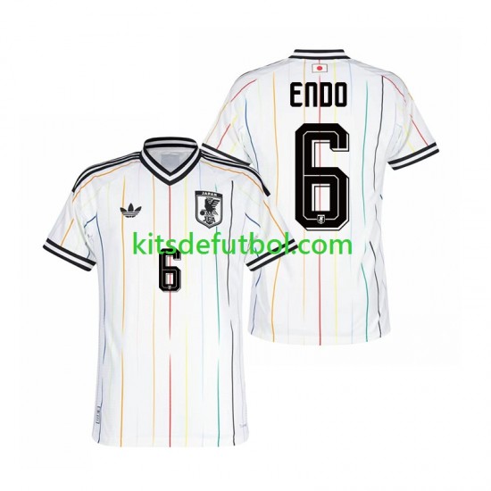 World Cup 2026 Japón Wataru Endo 6 Hombre Camiseta de visitante Manga Corta
