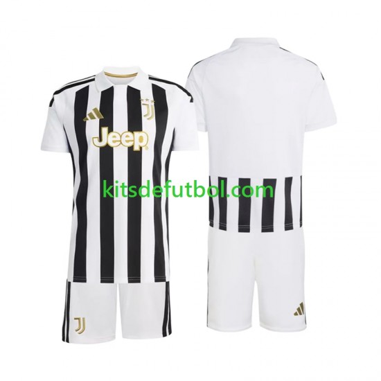 Equipación completa Niño Juventus Camiseta de local 2026-2027 Manga Corta