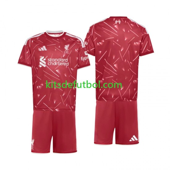Equipación completa Niño Liverpool Camiseta de local 2026-2027 Manga Corta
