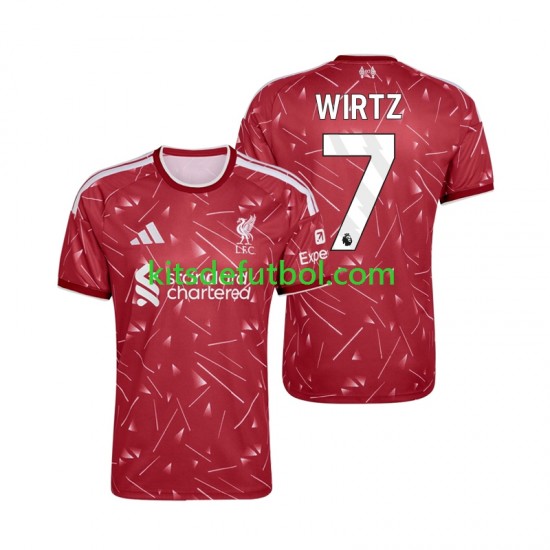 Liverpool Florian Wirtz 7 Hombre Camiseta de local 2026-2027 Manga Corta
