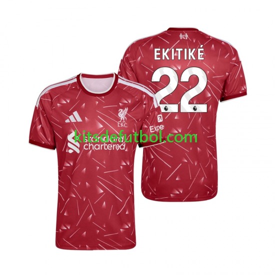 Liverpool Hugo Ekitike 22 Hombre Camiseta de local 2026-2027 Manga Corta