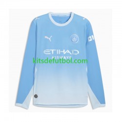 Manchester City Hombre Camiseta de local 2026-2027 Manga Larga