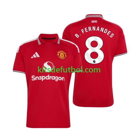 Manchester United Bruno Fernandes 8 Hombre Camiseta de local 2026-2027 Manga Corta