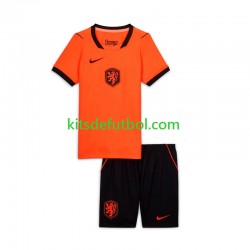 Equipación completa Niño World Cup 2026 Países Bajos Camiseta de local Manga Corta