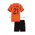 Equipación completa Niño World Cup 2026 Países Bajos Frenkie de Jong 21 Camiseta de local Manga Corta
