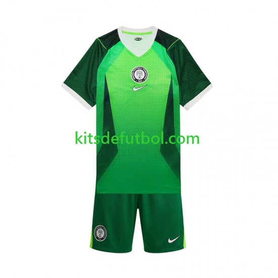 Equipación completa Niño Nigeria 2026 Camiseta de local Manga Corta