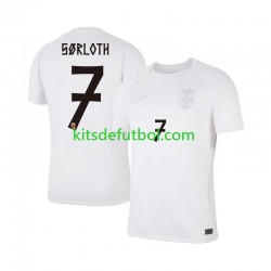 World Cup 2026 Noruega Alexander Sorloth 7 Hombre Camiseta alternativa Manga Corta