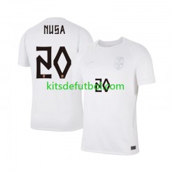 World Cup 2026 Noruega Antonio NUSA 20 Hombre Camiseta alternativa Manga Corta