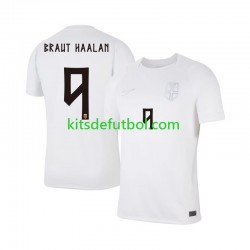 World Cup 2026 Noruega Braut Haaland 9 Hombre Camiseta alternativa Manga Corta