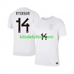 World Cup 2026 Noruega Julian Ryerson 14 Hombre Camiseta alternativa Manga Corta