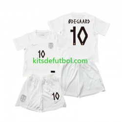 Equipación completa Niño World Cup 2026 Noruega Martin Odegaard 10 Camiseta alternativa Manga Corta