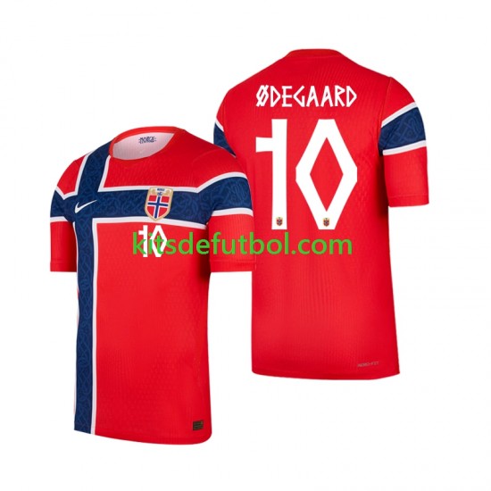 World Cup 2026 Noruega Martin Odegaard 10 Hombre Camiseta de local Manga Corta