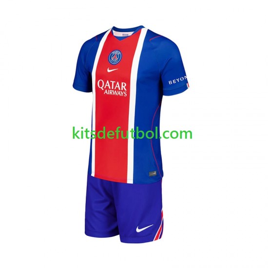 Equipación completa Niño Paris Saint-Germain Camiseta de local 2026-2027 Manga Corta