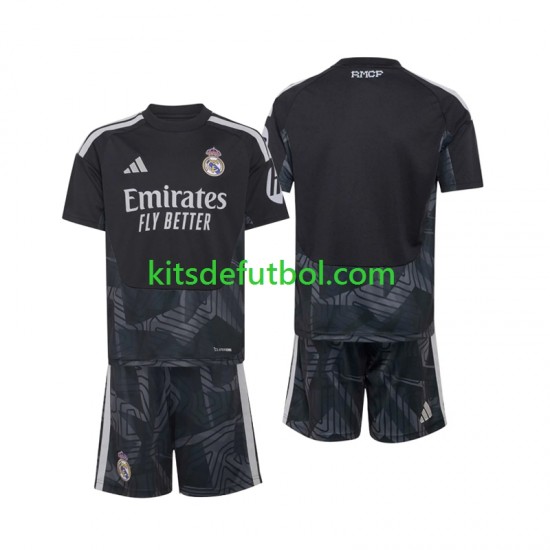 Equipación completa Niño Real Madrid Portero Camiseta de local 2026-2027 Manga Corta