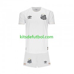 Equipación completa Niño Santos FC Camiseta de local 2026-2027 Manga Corta