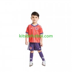 Equipación completa Niño World Cup 2026 Escocia Camiseta de visitante Manga Corta