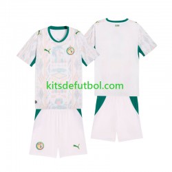 Equipación completa Niño Senegal 2026 2027 Camiseta de local Manga Corta