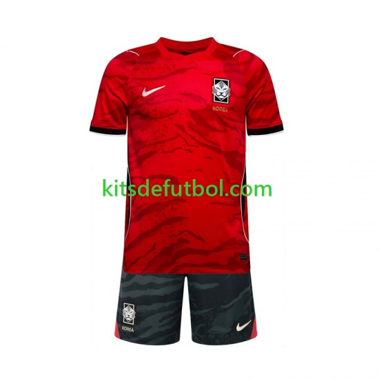 Equipación completa Niño World Cup 2026 Corea Del Sur Camiseta de local Manga Corta