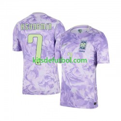 World Cup 2026 Corea Del Sur Son Heung-min 7 Hombre Camiseta de visitante Manga Corta