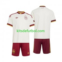 Equipación completa Niño World Cup 2026 España Camiseta de visitante Manga Corta