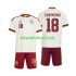 Equipación completa Niño World Cup 2026 España Martin Zubimendi 18 Camiseta de visitante Manga Corta