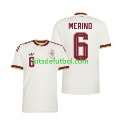 World Cup 2026 España Mikel Merino 6 Hombre Camiseta de visitante Manga Corta
