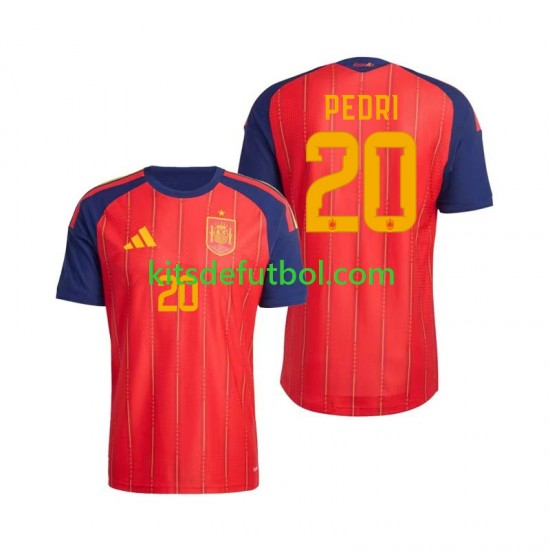 World Cup 2026 España Pedri 20 Hombre Camiseta de local Manga Corta