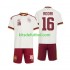 Equipación completa Niño World Cup 2026 España Rodri 16 Camiseta de visitante Manga Corta