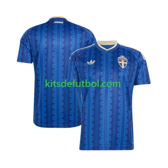 World Cup 2026 Suecia Hombre Camiseta de visitante Manga Corta