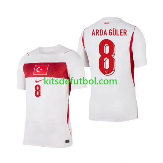 World Cup 2026 Turquía Arda Guler 8 Hombre Camiseta de visitante Manga Corta