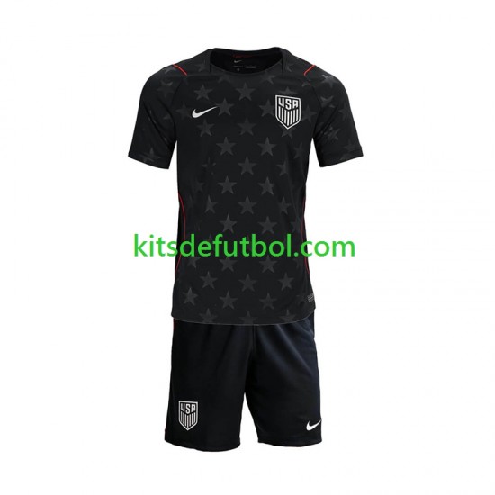 Equipación completa Niño World Cup 2026 Estados Unidos Camiseta de visitante Manga Corta