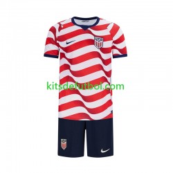 Equipación completa Niño World Cup 2026 Estados Unidos Camiseta de local Manga Corta