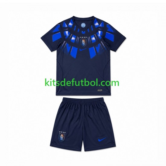 Equipación completa Niño World Cup 2026 Uruguay Camiseta de visitante Manga Corta