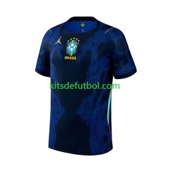 Brasil World Cup 2026 Hombre Camiseta de visitante Manga Corta