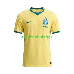 Brasil World Cup 2026 Hombre Camiseta de local Manga Corta