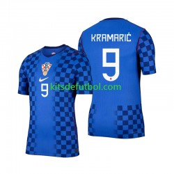 Croacia Andrej Kramaric 9 World Cup 2026 Hombre Camiseta de visitante Manga Corta