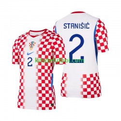 Croacia Josip Stanisic 2 World Cup 2026 Hombre Camiseta de local Manga Corta