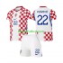 Equipación completa Niño Croacia Luka Vuskovic 22 World Cup 2026 Camiseta de local Manga Corta