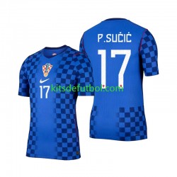 Croacia Petar Sucic 17 World Cup 2026 Hombre Camiseta de visitante Manga Corta
