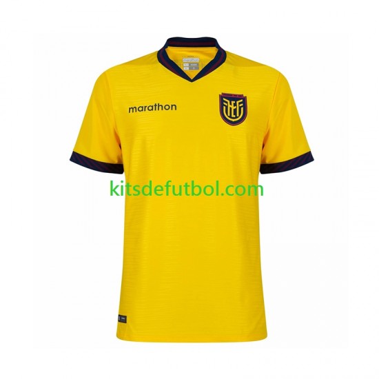 Ecuador World Cup 2026 Hombre Camiseta de local Manga Corta