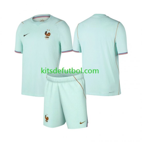 Equipación completa Niño Francia World Cup 2026 Camiseta de visitante Manga Corta