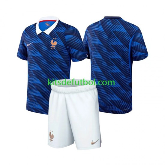 Equipación completa Niño Francia World Cup 2026 Camiseta de local Manga Corta