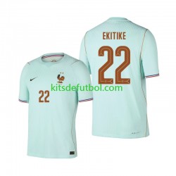 Francia Hugo Ekitike 22 World Cup 2026 Hombre Camiseta de visitante Manga Corta