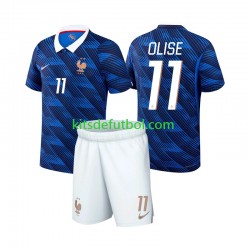 Equipación completa Niño Francia Michael Olise 11 World Cup 2026 Camiseta de local Manga Corta